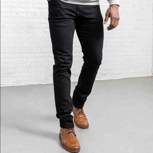 Dearborn Denim Black Tailored Fit Denim Jeans